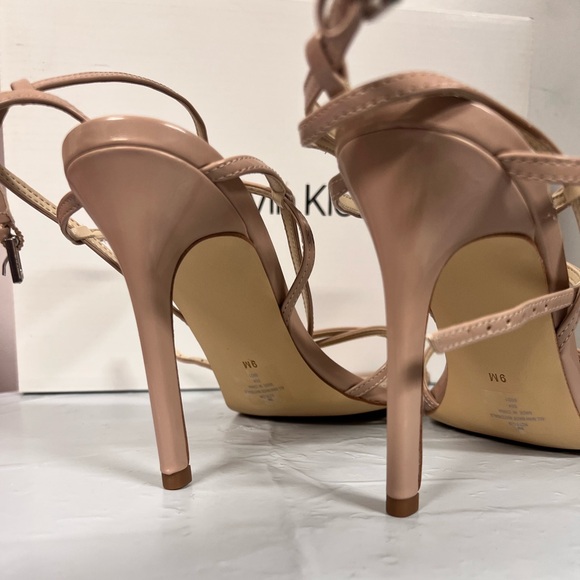 NIB Calvin Klein Women's Tegin Strappy Dress High Heel Sandals - Size 9 - Picture 7 of 10